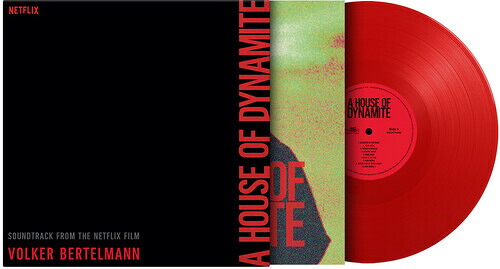 【輸入盤LPﾚｺｰﾄﾞ】【新品】VOLKER BERTELMANN (Soundtrack) / HOUSE OF DYNAMITE (Colored Vinyl) (Limited Edition) (180gram Vinyl) (Red)【LP2025/12/12発売】