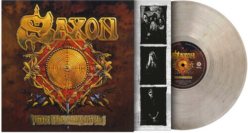 【輸入盤LPﾚｺｰﾄﾞ】【新品】SAXON / INTO THE LABYRINTH (Black) (Colored Vinyl) (Clear Vinyl) (Limited Edition) (180gram Vinyl)【LP2026/1/16発売】(サクソン)