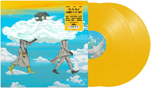 【輸入盤LPﾚｺｰﾄﾞ】【新品】DE LA SOUL / CABIN IN THE SKY (Colored Vinyl) (Yellow)【LP2026/1/23発売】(デ・ラ・ソウル)