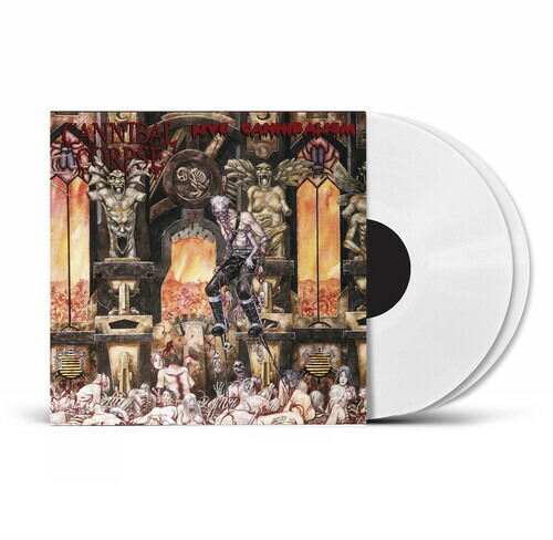 【輸入盤LPﾚｺｰﾄﾞ】【新品】CANNIBAL CORPSE / LIVE CANNIBALISM - UK EXCLUSIVE WHITE VINYL【LP2026/2/27発売】