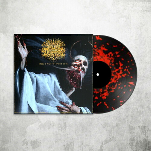 【輸入盤LPﾚｺｰﾄﾞ】【新品】IMMORTAL DISFIGUREMENT / HELL IS RIGHT IN FRONT OF US (Black) (Colored Vinyl) (Red)【LP2026/1/23発売】