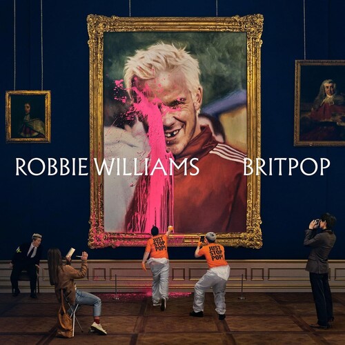 【輸入盤LPﾚｺｰﾄﾞ】【新品】ROBBIE WILLIAMS / BRITPOP (Colored Vinyl) (White)【LP2026/2/13発売】(ロビー・ウィリアムス)