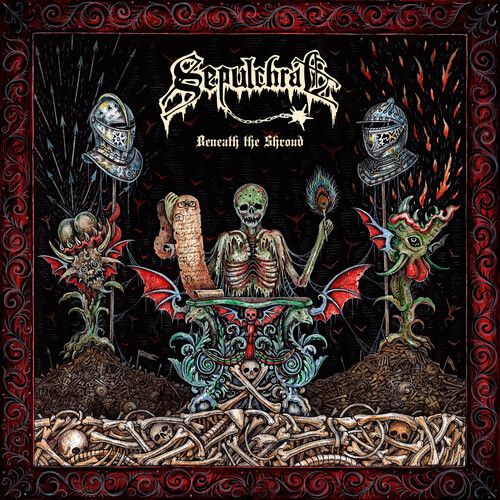 【輸入盤LPﾚｺｰﾄﾞ】【新品】SEPULCHRAL / BENEATH THE SHROUD (Colored Vinyl) (Red)【LP2025/12/5発売】