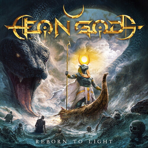 【輸入盤LPﾚｺｰﾄﾞ】【新品】AEON GODS / REBORN TO LIGHT (Clear Vinyl) (Limited Edition) (Turquoise)【LP2026/3/20発売】