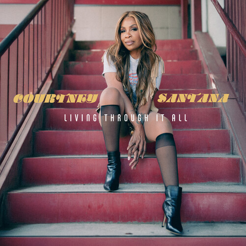 【輸入盤LPﾚｺｰﾄﾞ】【新品】COURTNEY SANTANA / LIVING THROUGH IT ALL【LP2026/4/24発売】