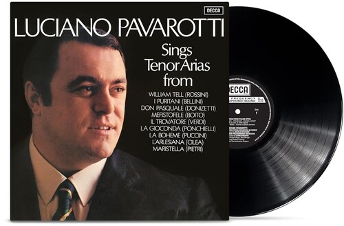 【輸入盤LPﾚｺｰﾄﾞ】【新品】LUCIANO PAVAROTTI / SINGS TENOR ARIAS FROM ITALIAN OPERA【LP2026/4/10発売】(ルチアーノ・パヴァロッティ) 6,209円