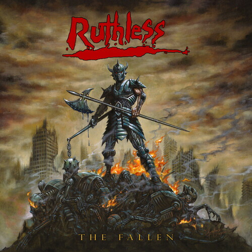 【輸入盤LPﾚｺｰﾄﾞ】【新品】Ruthless / Fallen (Blue) (Clear Vinyl) (Red)【LP2024/1/14発売】