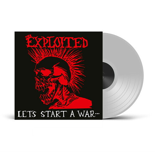 【輸入盤LPﾚｺｰﾄﾞ】【新品】EXPLOITED / LET'S START A WAR SAID MAGGIE ONE DAY - CLEAR VINYL【LP2026/5/1発売】