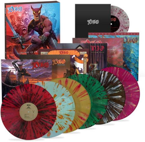 【輸入盤LPﾚｺｰﾄﾞ】【新品】DIO / DECADE OF DIO: 1983-1993 (BOX) (Colored Vinyl) (ﾘﾏｽﾀｰ盤)【LP2026/3/27発売】(ディオ)