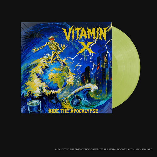 【輸入盤LPﾚｺｰﾄﾞ】【新品】VITAMIN X / RIDE THE APOCALYPSE (Clear Vinyl) (Limited Edition) (Lime)【LP2026/3/27発売】