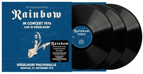 【輸入盤LPレコード】【新品】RITCHIE BLACKMORE/RAINBOW / LIVE IN DUSSELDORF 1976: PHILIPSHALLE 27.9.76【LP2026/6/26発売】(リッチー・ブラックモア)|あめりかん・ぱい