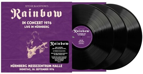 【輸入盤LPﾚｺｰﾄﾞ】【新品】RITCHIE BLACKMORE/RAINBOW / LIVE IN NURNBERG 1976: MESSEZENTRUM HALLE 28.9.76【LP2026/8/28発売】(リッチー・ブラックモア)｜あめりかん・ぱい