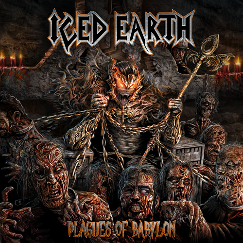 【輸入盤LPﾚｺｰﾄﾞ】【新品】ICED EARTH / PLAGUES OF BABYLON (Colored Vinyl) (Limited Edition) (White)【LP2026/7/10発売】｜あめりかん・ぱい