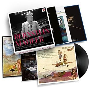 送料無料キャンペーン 輸入盤lpﾚｺｰﾄﾞ Leonard Bernstein Uk盤 Lp17 6 2発売 ﾚﾅｰﾄﾞ ﾊﾞｰﾝｽﾀｲﾝ Box Mahler Conducts その他