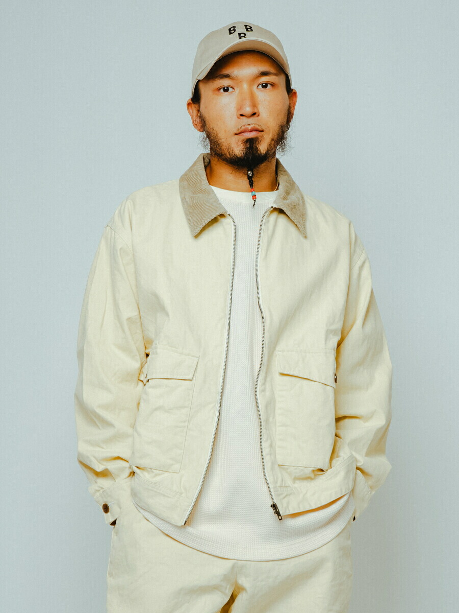 BIGMIKE Washed Duck Tracker Jacket - 102616201 / ビッグマイク ダックジャケット / トラッカージャケット セットアップ コットン ワークジャケット / ブラック ホワイト ナチュラル 生成り アメカジ ミリタリー ワーク バイカー BIG MIKE｜AMERICAN STADIUM