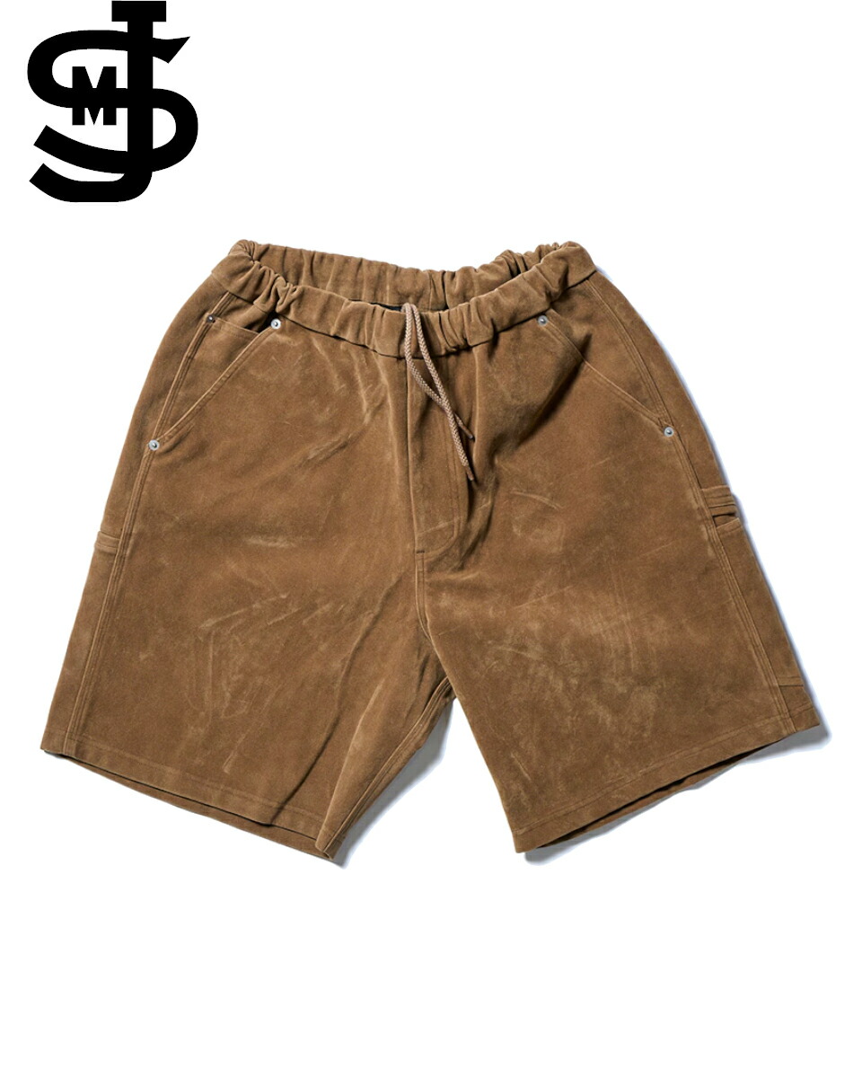 JACKSON MATIISSE / ジャクソンマティス Suede Leather Work Shorts - JM26SS039