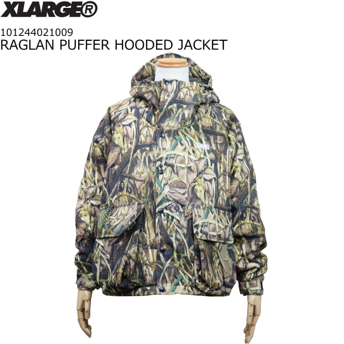 a【即完売モデル】エクストララージ☆ナイロンパファージャケット　カーキ610 楽天市場】XLARGE NYLON PUFFER JACKET エクストララージ
