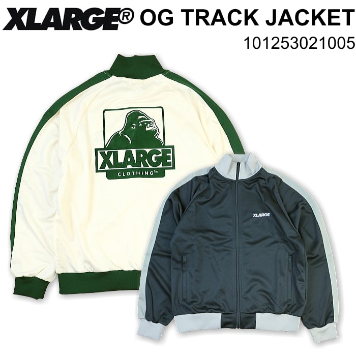 楽天市場】XLARGE OG TRACK JACKET エクストララージ トラック