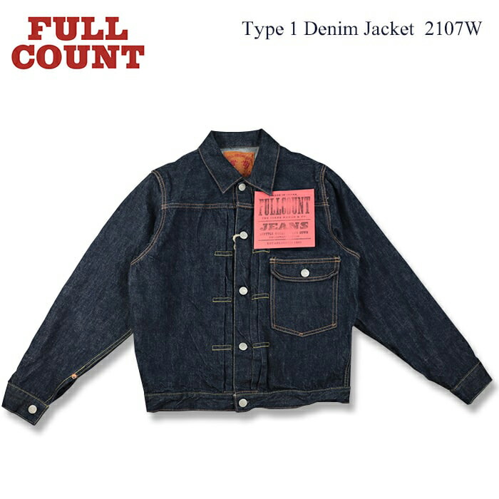 FULLCOUNT/フルカウント/デニムジャケット2ndモデル/2102W/42 FULLCOUNT [予約商品]フルカウント 2102SSW TYPE2 DENIM JACKET