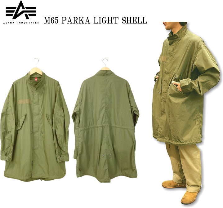 楽天市場】ALPHA アルファ CTN CANVAS M-65 FISH TAIL FIELD COAT M-65