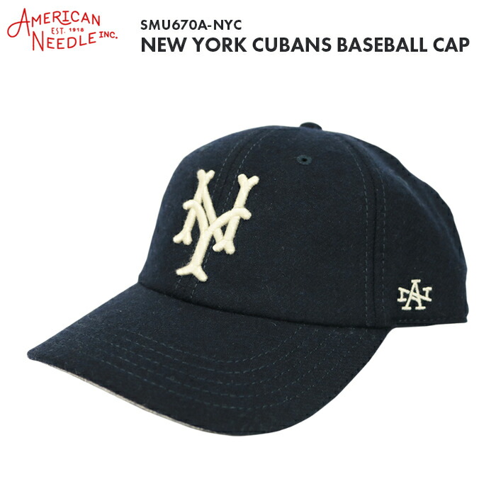 新品・洗い加工】AMERICAN NEEDLEアメリカンニードルNEWYORK CUBANS