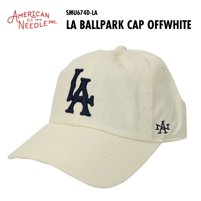 楽天市場】AMERICAN NEEDLE NY BALLPARK CAP OFFWHITE アメリカン