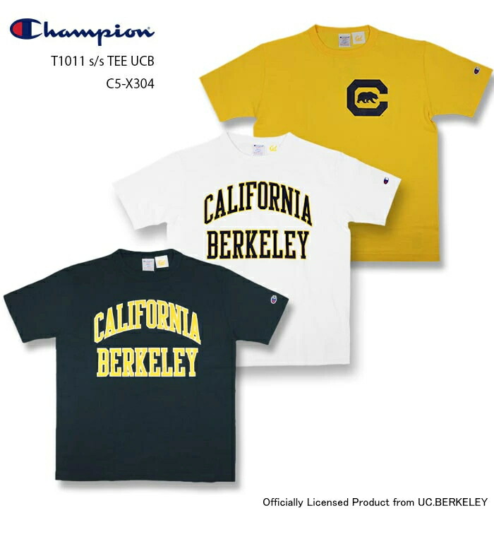 楽天市場】CHAMPION チャンピオン T1011 UCB T-SHIRT ティーテン