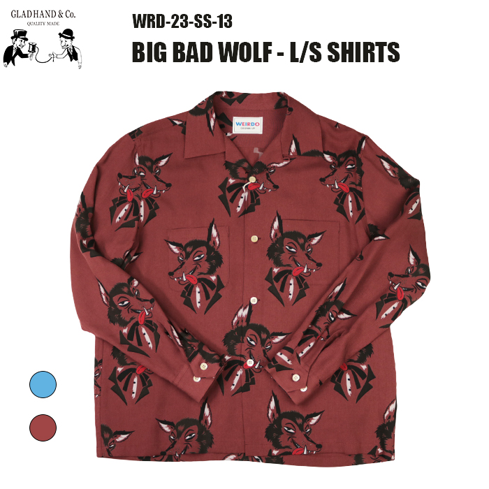 楽天市場】WEIRDO ウィアード / 「BIG BAD WOLF - L/S SHIRTS