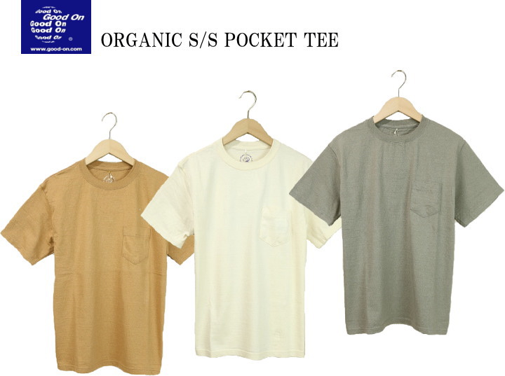 GOOD ON / グッドオン S/S POCKET TUNIC Good On/グッドオン SS CREW POCKET TUNIC（チュニック）｜Good