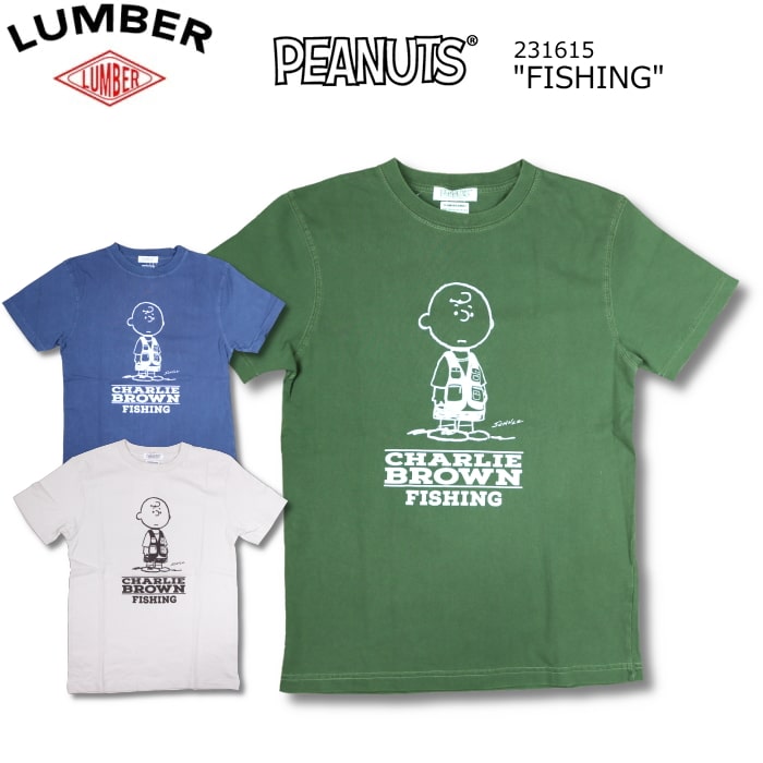 楽天市場】LUMBER PEANUTS(R) S/S T-SHIRT SNOOPY BIG FISH