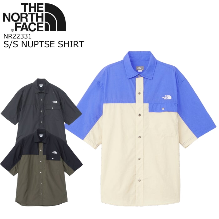 楽天市場】THE NORTH FACE ノースフェイス SHORT SLEEVE NUPTSE SHIRT