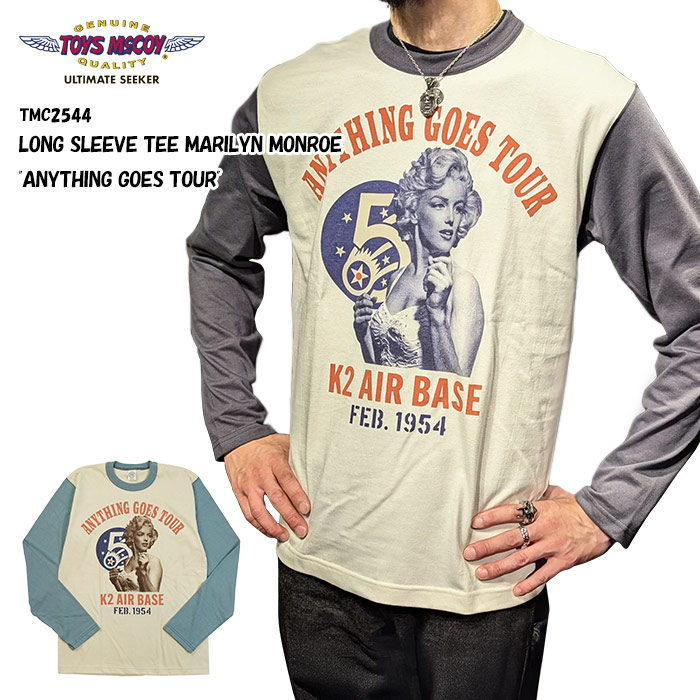 楽天市場】トイズマッコイ TOYS McCOY ロングスリーブティー マリリン