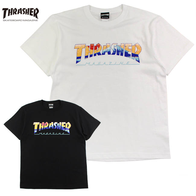 楽天市場 Off Thrasher スラッシャー Tシャツ 半袖 メンズ レディース ユニセックス Th Mag Logo Fuji Th アメリカ屋 楽天市場店