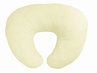 アメジスト ママ色クッションオフホワイト ｜ 授乳クッション マタニティクッション カバー付き バッグ入り 持ち運び シンプル 無地 白 授乳 赤ちゃん ママ お座り 育児 枕 円座 サイズW60cm×D46cm×H17cm 大きめ サポート力抜群 大衛 送料無料
