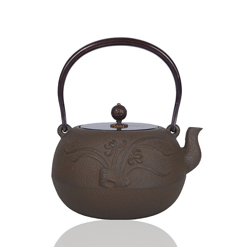 鉄器 鉄瓶 鉄器 茶道具 伝統工芸品 鋳鉄 鉄分補給 鉄瓶兼用急須 コーヒー・お茶用品