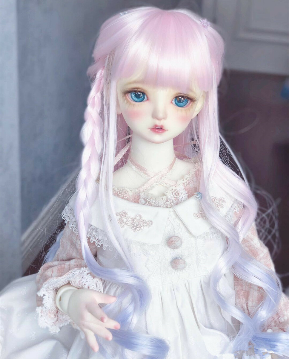 1 6 BJD カツラ ドール用 ウイッグ オシャレ カワイイ☆GHMV-1 - おもちゃ