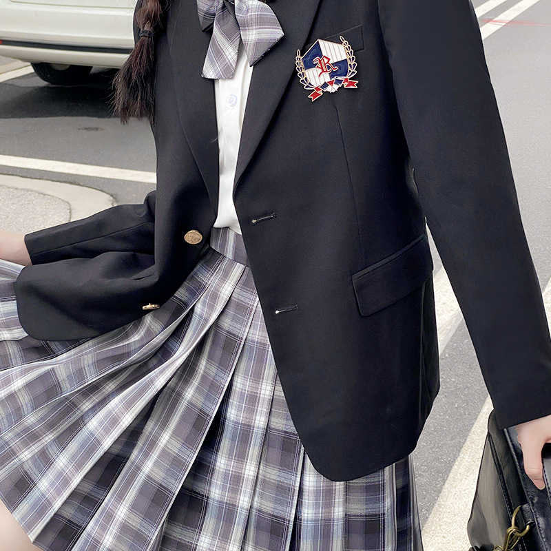 58 Off 女子高生制服 ブレザー制服 5点セット ネクタイ リボン フォーマル スクール 高校生 學院風 入学式スーツ コスプレ 卒業式服 女の子 Somardistribuidora Com