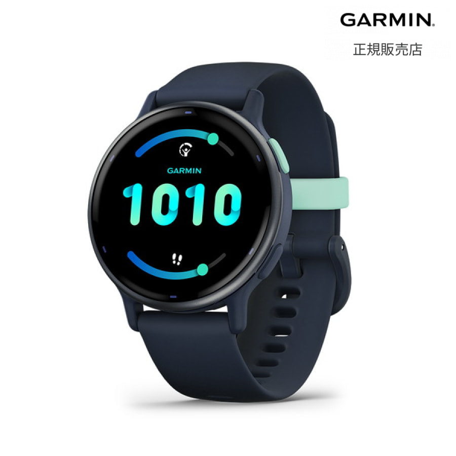 【マラソン期間 抽選で最大100%Pバック要エントリー】ガーミン GARMIN vivoactive 5 Blue / Blue Met ヴィヴォアクティブ5 ブルー ブルーメット 010-02862-42 GPS スマートウォッチ メンズ レディース フィットネス 男女兼用