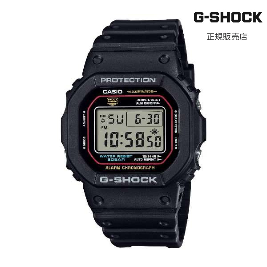 【マラソン期間限定 当選で最大100%Pバック】【Gショック 国内正規品】G-SHOCK DW-5600RL-1JF｜AMI店