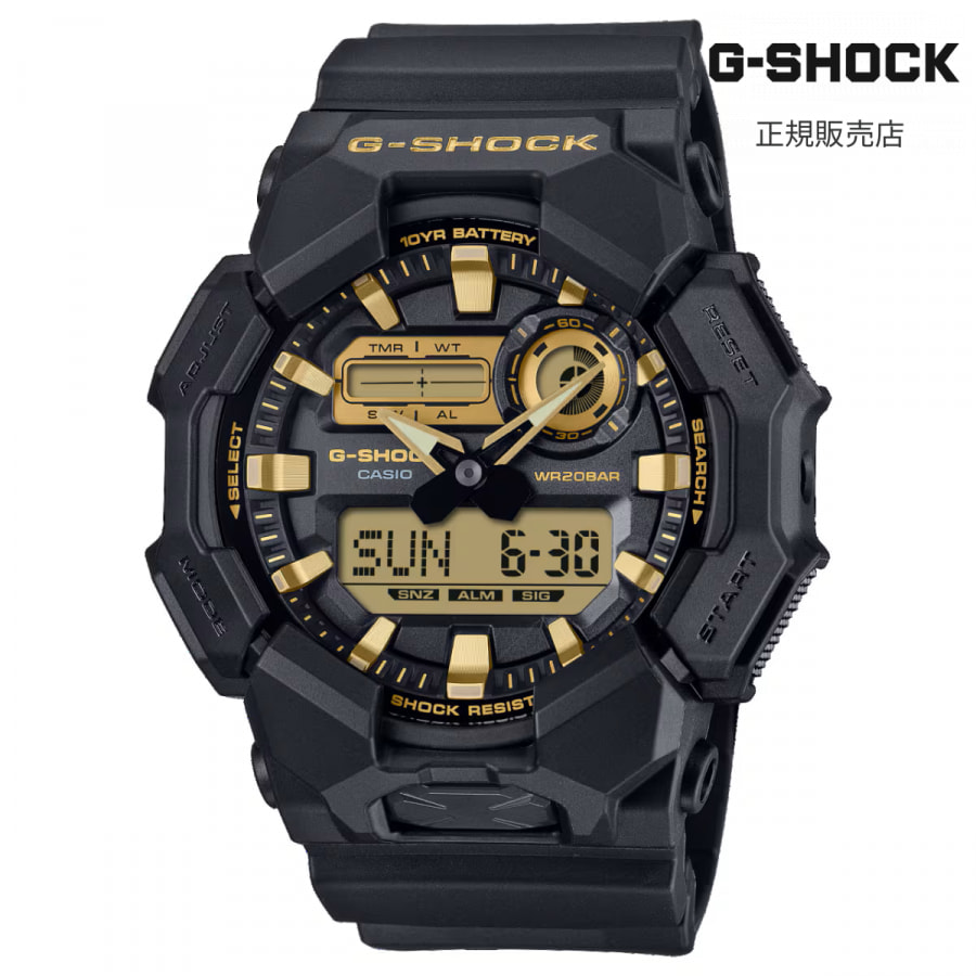 【Gショック 国内正規品】G-SHOCK GA-010 SERIES GA-010GB-1A9JF