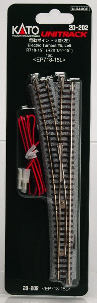 KATO Nゲージ 電動Y字ポイント2番 20-222 鉄道模型用品並行輸入 中古KATO Nゲージ 電動Y字ポイント2番 20-222 鉄道模型用品 KATO