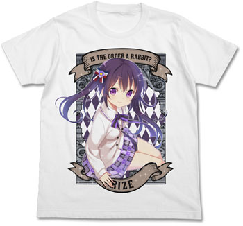 楽天市場 ご注文はうさぎですか リゼ フルカラーtシャツ ホワイト Xl 再販 コスパ ０３月予約 あみあみ 楽天市場店