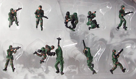 楽天市場 1 144 現用アメリカ軍歩兵フィギュア 10体セット 塗装済み完成品 再販 ペガサスホビー 取り寄せ 暫定 あみあみ 楽天市場店