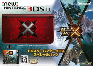 楽天市場 3ds モンスターハンタークロス スペシャルパック オリジナルテーマダウンロード番号 付 カプコン 送料無料 在庫切れ あみあみ 楽天市場店