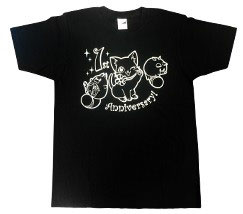 楽天市場 白猫プロジェクト 1周年記念tシャツ レディース Sサイズ ブラック ホワイト コロプラ 在庫切れ あみあみ 楽天市場店