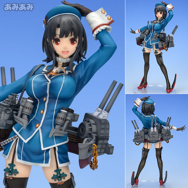 楽天市場 艦隊これくしょん 艦これ 高雄 1 8 完成品フィギュア キューズq 送料無料 在庫切れ あみあみ 楽天市場店