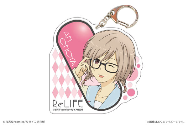 楽天市場 Relife でかアクリルキーホルダー 04 小野屋杏 カナリア 在庫切れ あみあみ 楽天市場店