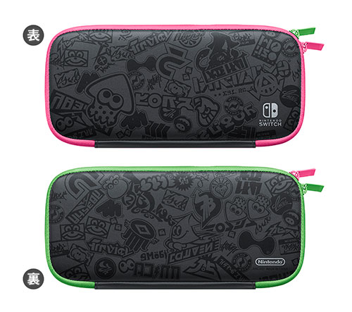 楽天市場 Nintendo Switch キャリングケース スプラトゥーン2エディション 画面保護シート付き 任天堂 送料無料 在庫切れ あみあみ 楽天市場店