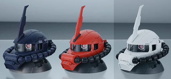 楽天市場 機動戦士ガンダムexceed Model Zaku Head 2 9個入りbox 再販 バンダイ 送料無料 在庫切れ あみあみ 楽天市場店