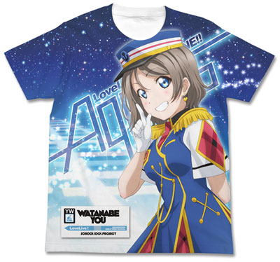 楽天市場 ラブライブ サンシャイン 渡辺曜フルグラフィックtシャツ Happy Party Train Ver White L 再販 コスパ 在庫切れ あみあみ 楽天市場店